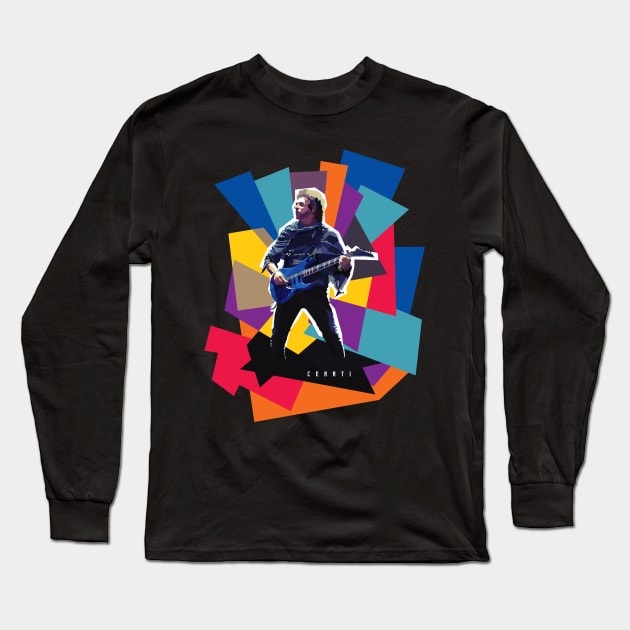 Gustavo Cerati Soda Stereo 3 Long Sleeve T-Shirt by Sauher